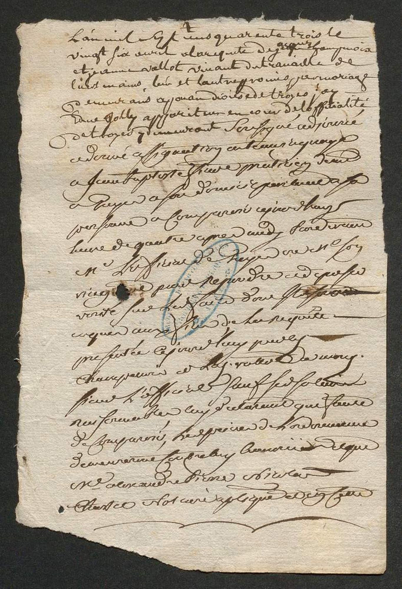Registres des causes matrimoniales (1506- 1772)