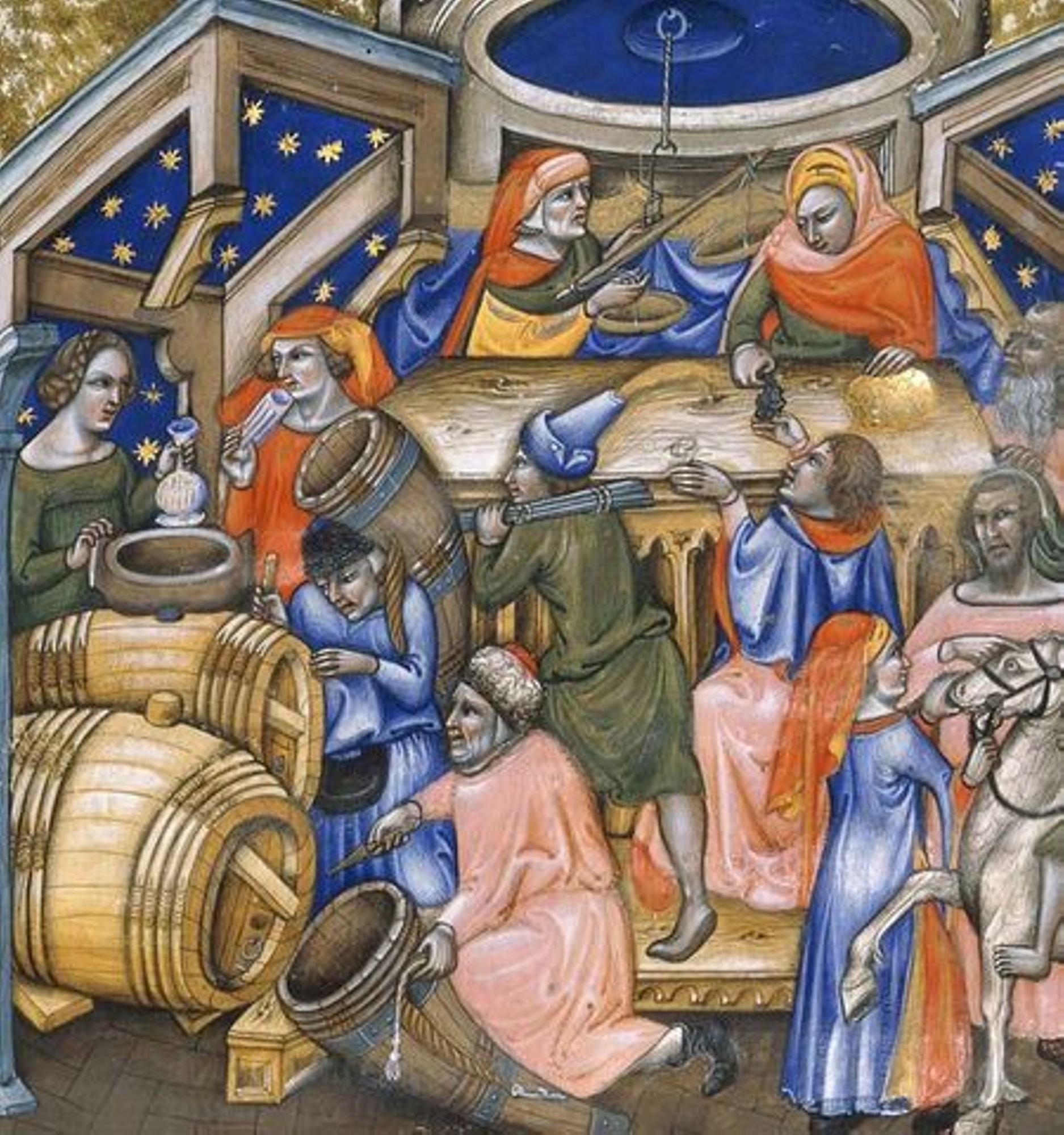 Justinian, Digestum vetus (Bologna, c.1345) Paris, BnF, Latin 14339, f. 183.