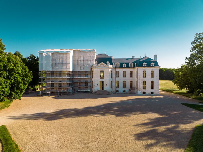 Château de Vaux à Fouchères. Crédit : Studio OG
