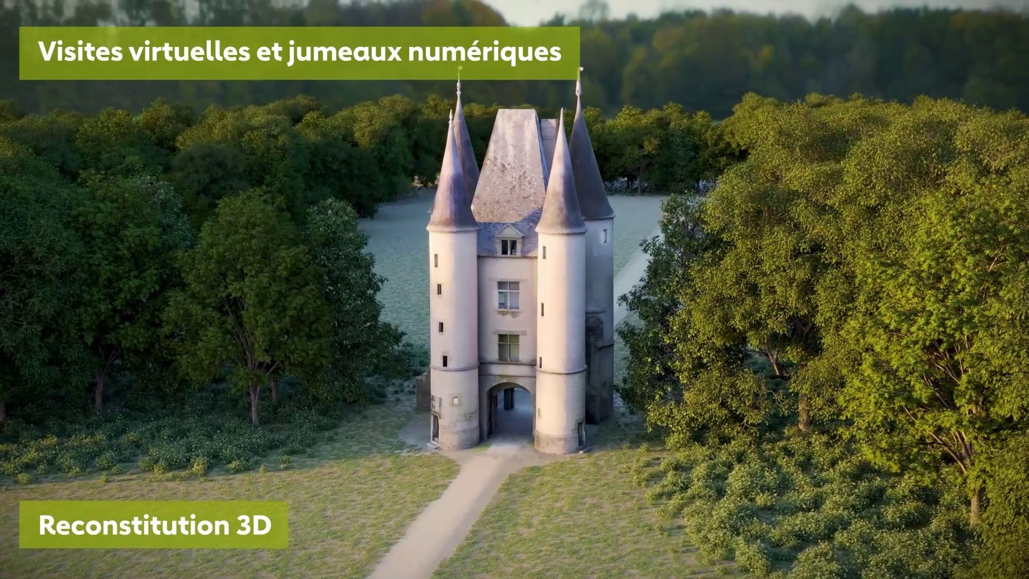 La photogrammétrie en archéologie : exemple du châtelet de Dampierre