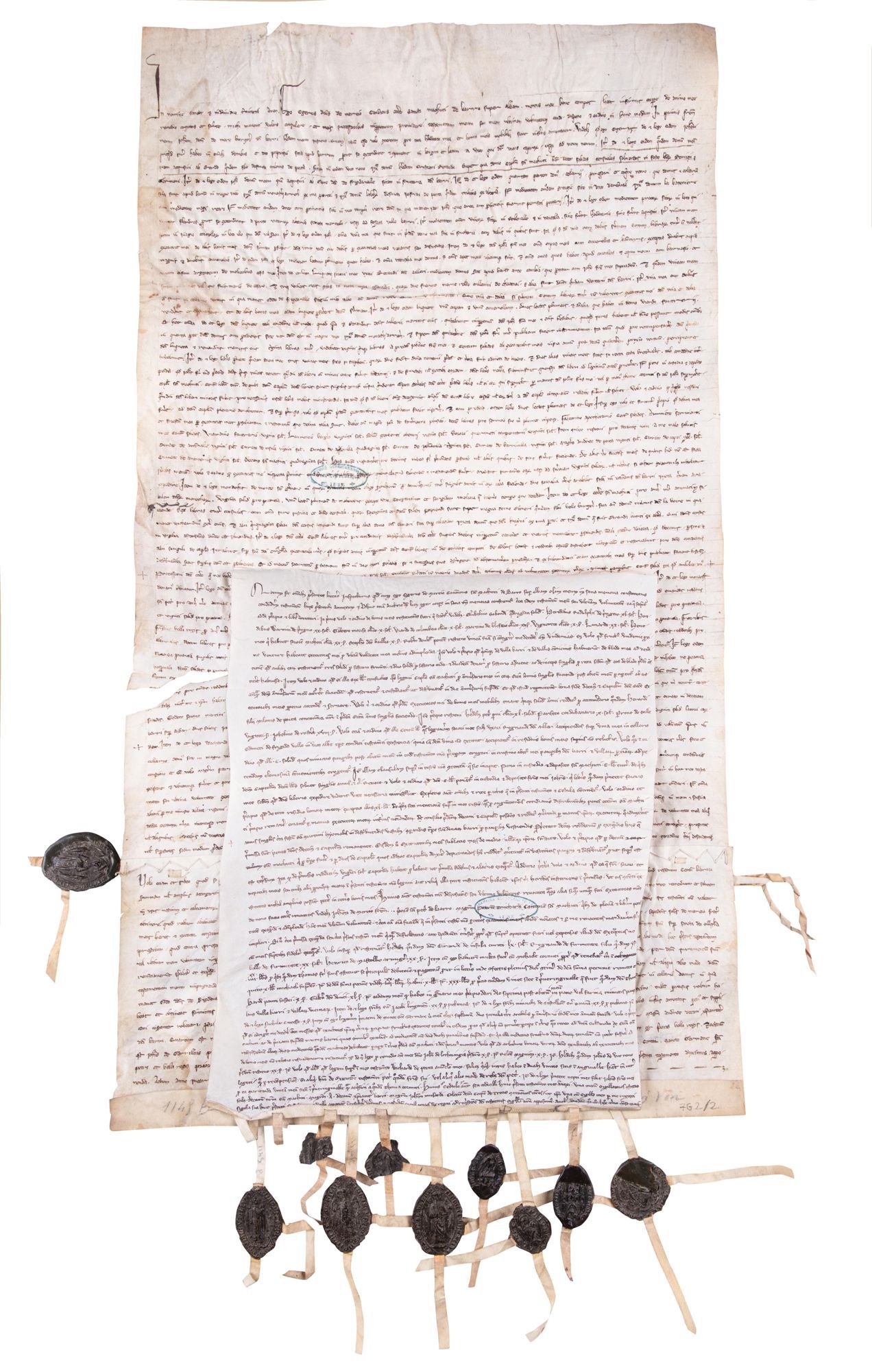 Donation pro anima et son codicille, donnés par Oger de Méry, chanoine de Saint-Maclou de Bar-sur-Aube (1271-1272)