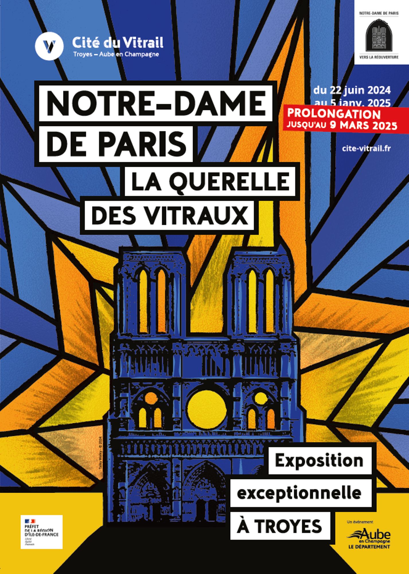 L’exposition temporaire et la réouverture de la cathédrale Notre-Dame de Paris