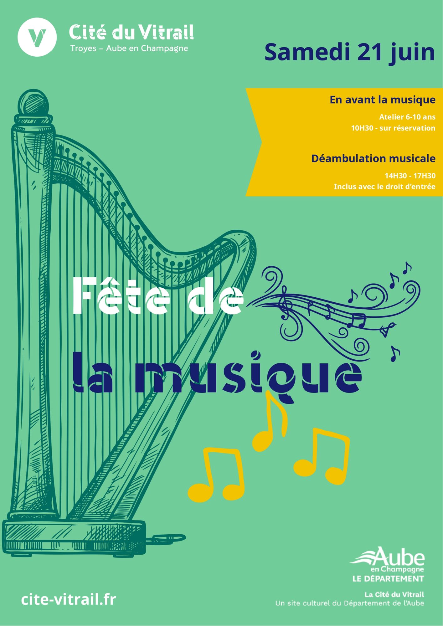 Fête de la Musique & rencontre scientifique autour des vitraux de Châlons-en-Champagne