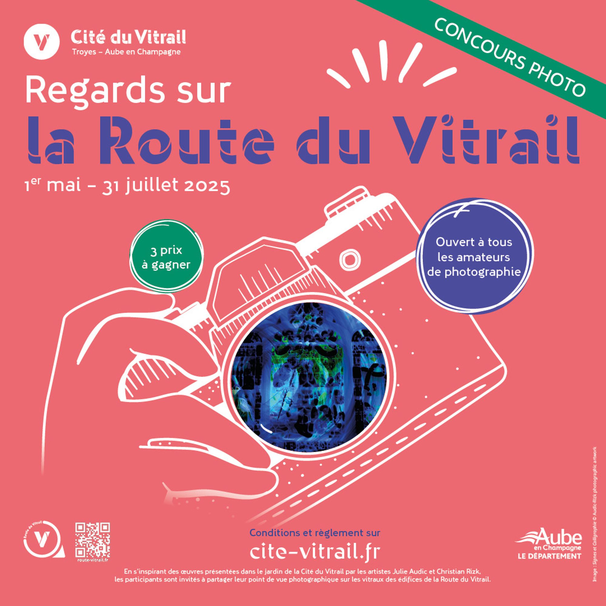 Concours photo : Regards sur la Route du Vitrail