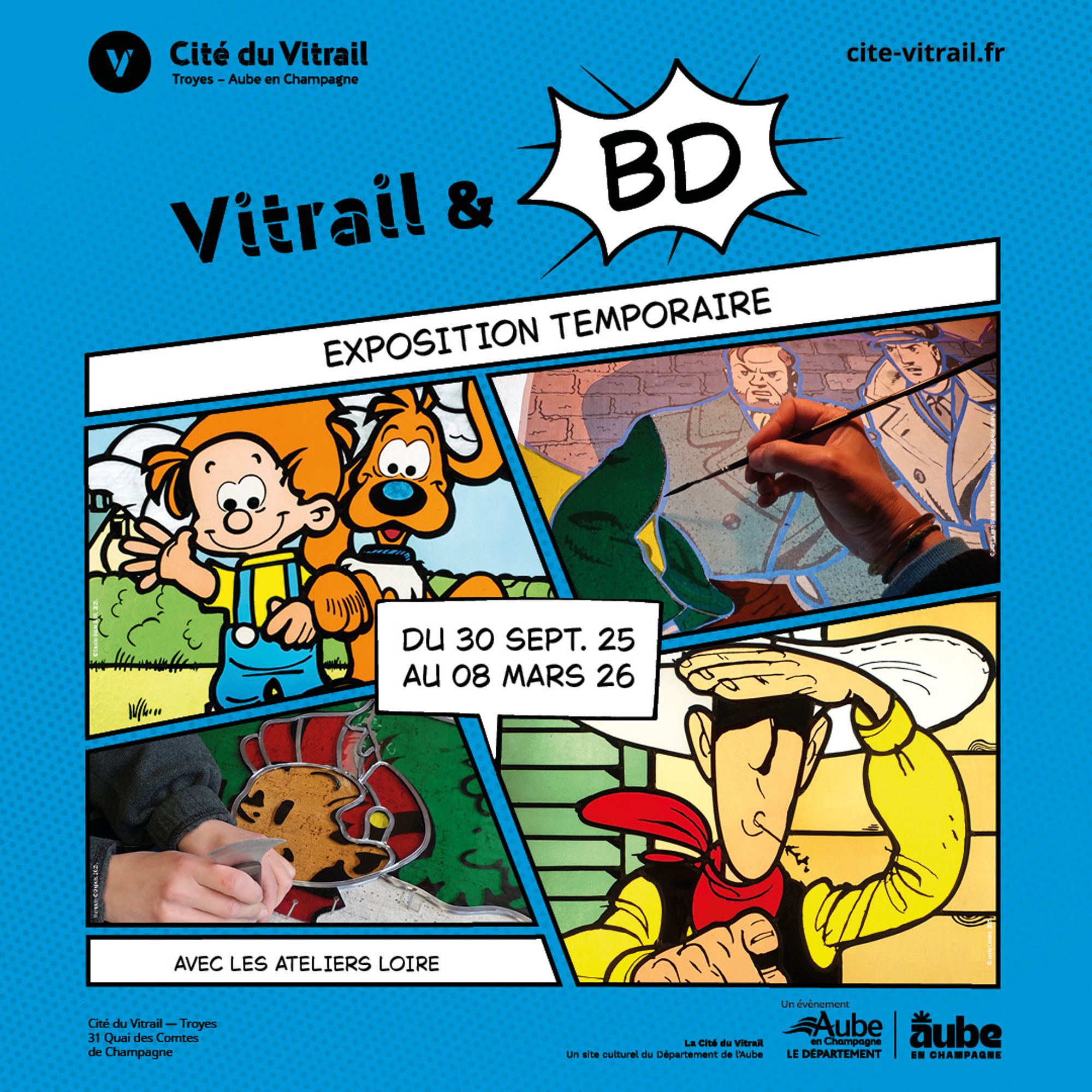 « Vitrail & BD »