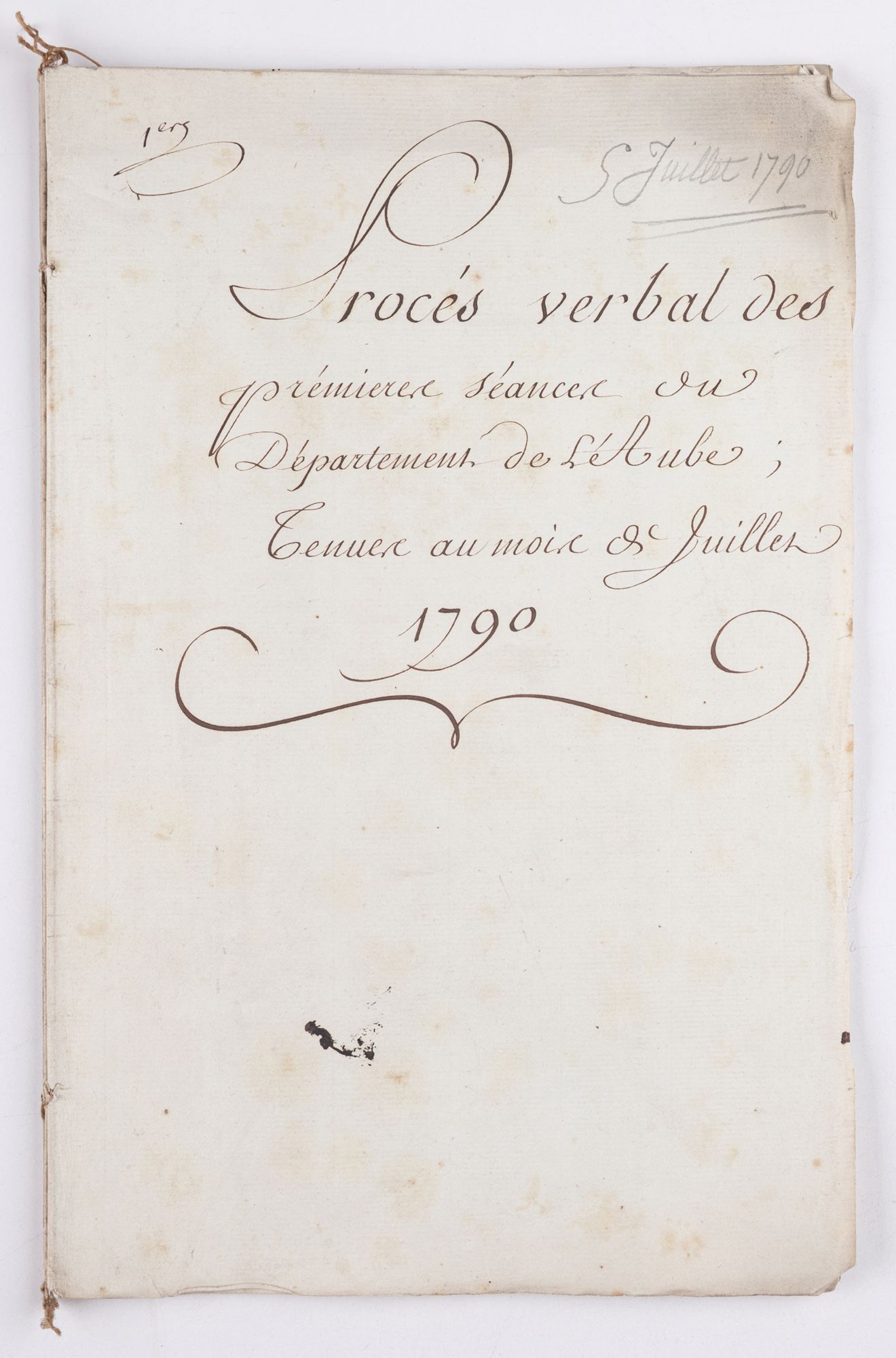 LV 80 - page de garde (cote provisoire - Arch. dép. Aube / Elsa VIOLLET)