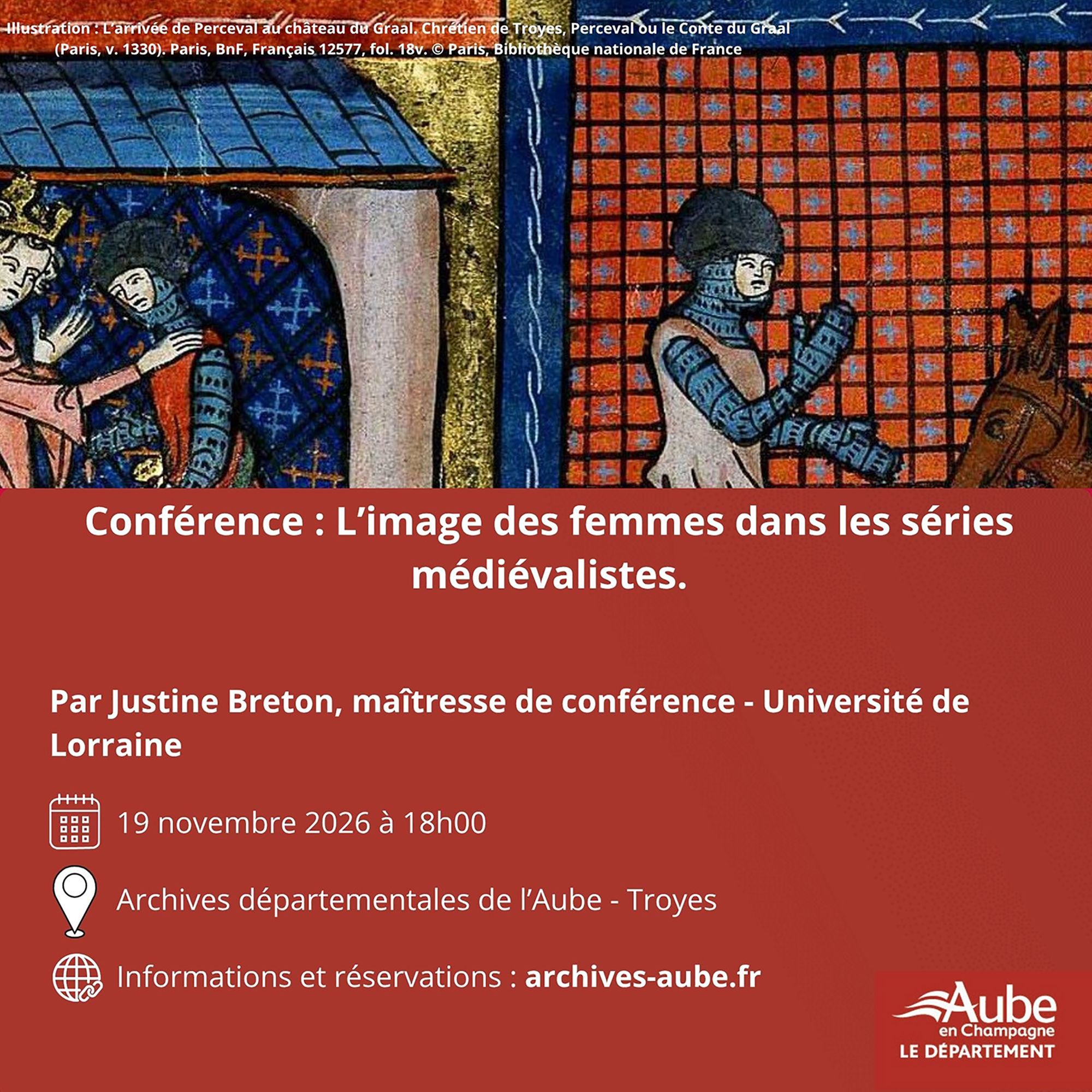Justine Breton, L’image des femmes dans les séries médiévalistes. 
