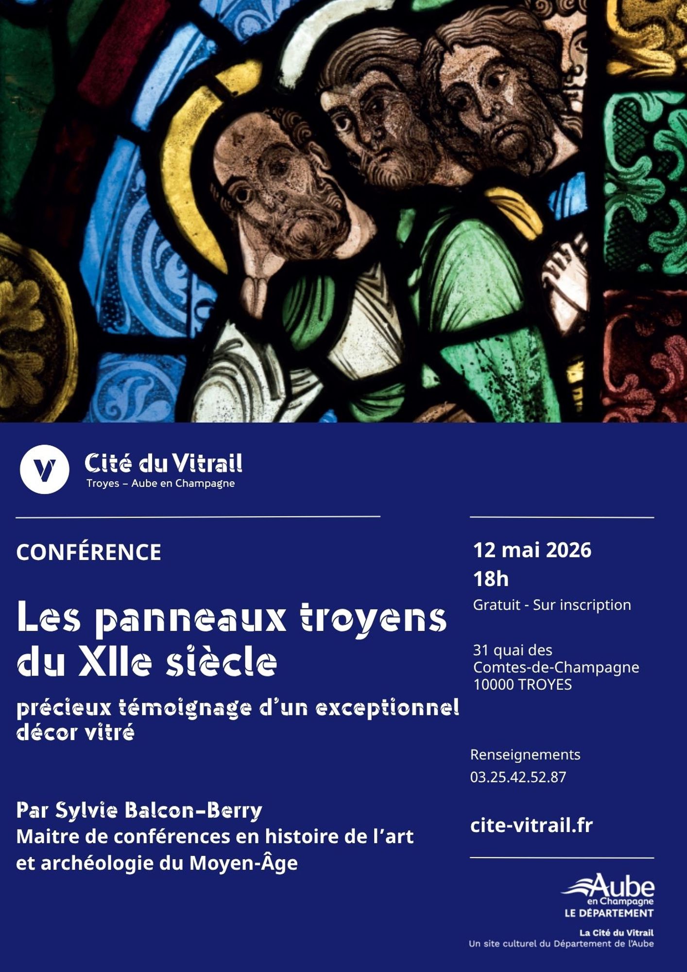  Sylvie Balcon-Berry, Les panneaux troyens du XIIe siècle : précieux témoignage d’un exceptionnel décor vitré