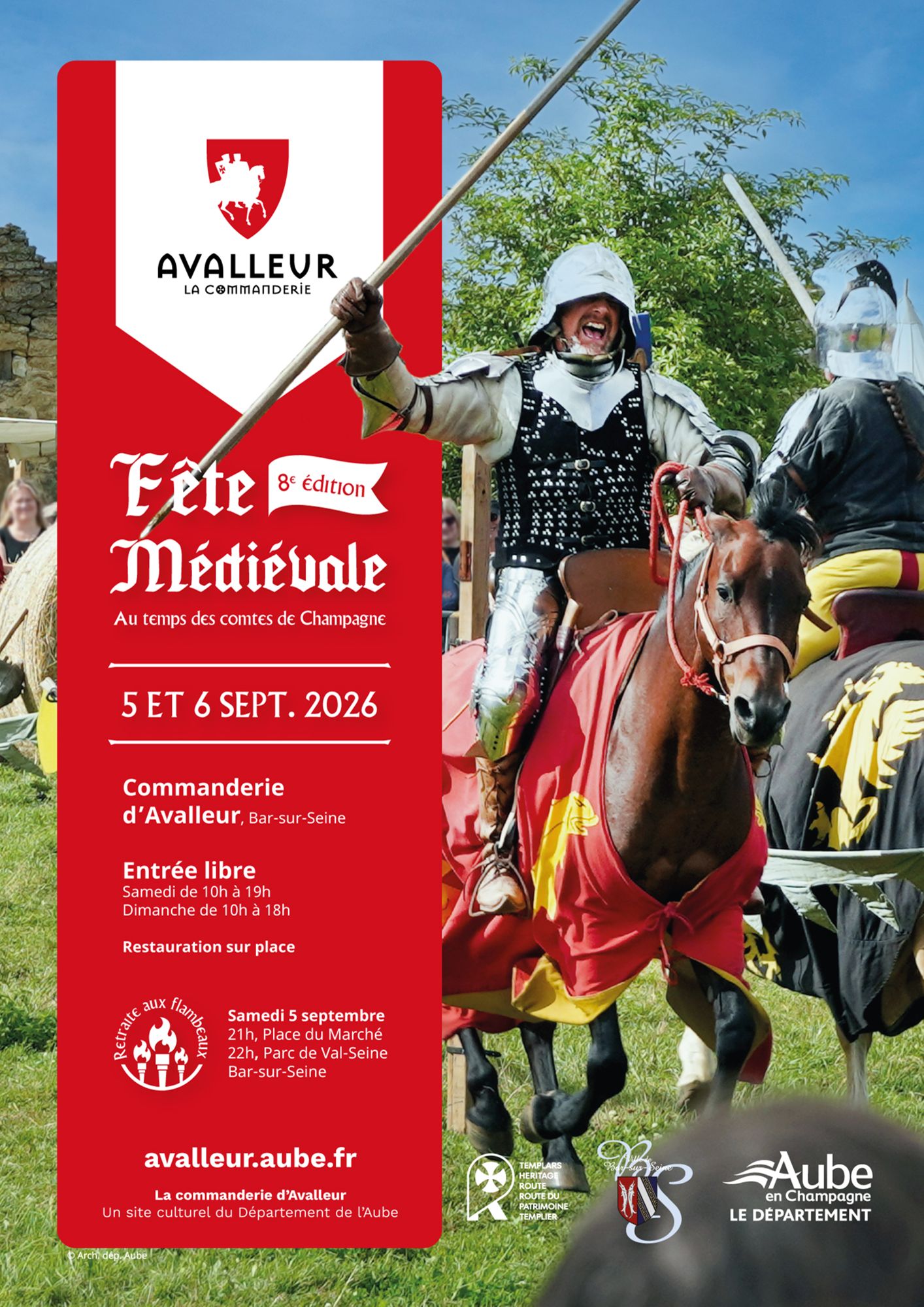 Affiche fête médiévale 2026