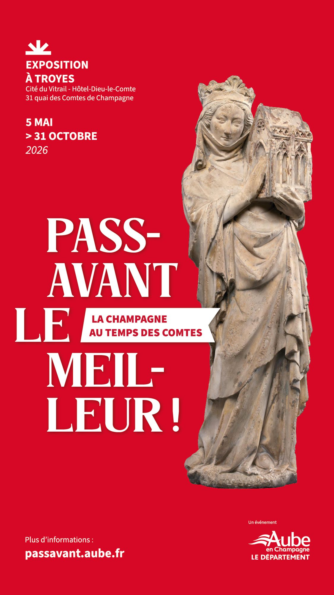 Dernières semaines pour l’exposition Passavant le Meilleur ! La Champagne au temps des comtes