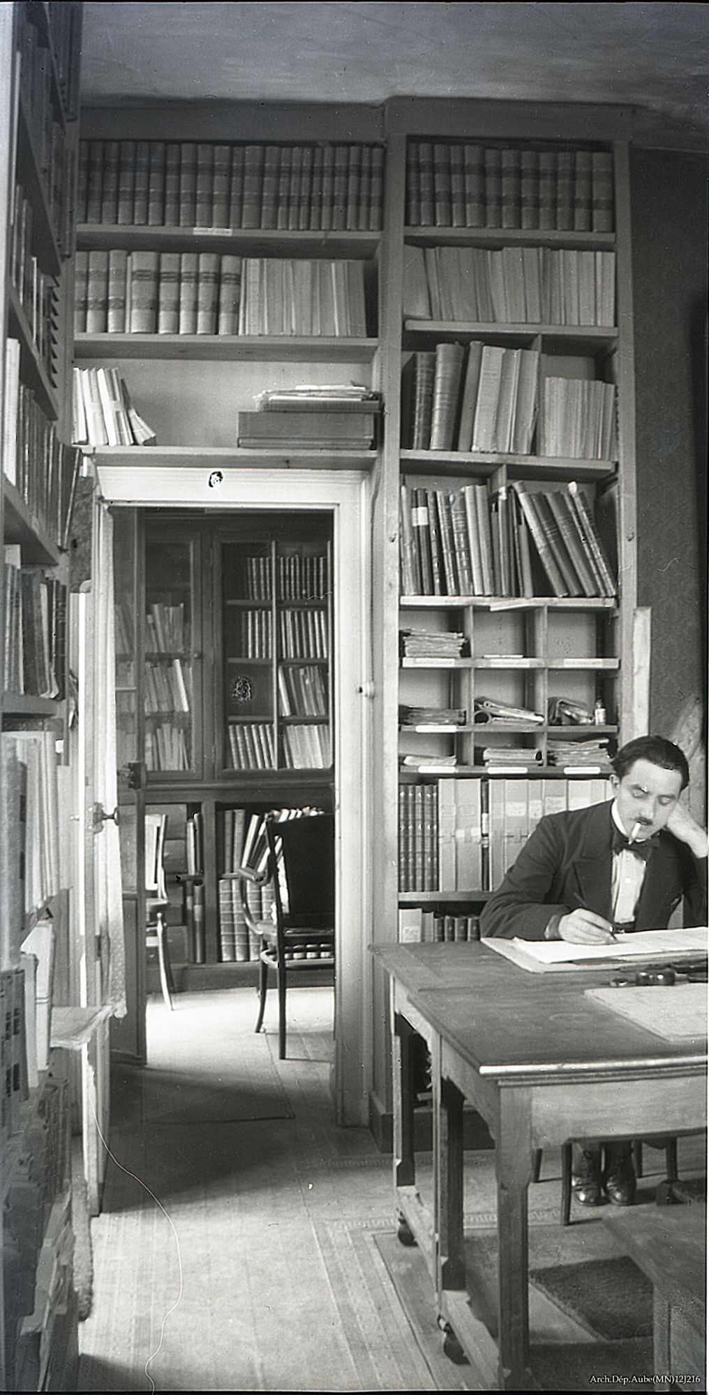 Historique de la bibliothèque des Archives départementales de l'Aube