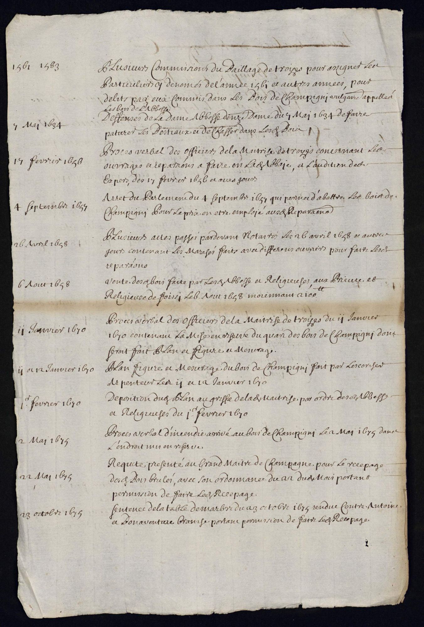 Cartulaires et inventaires