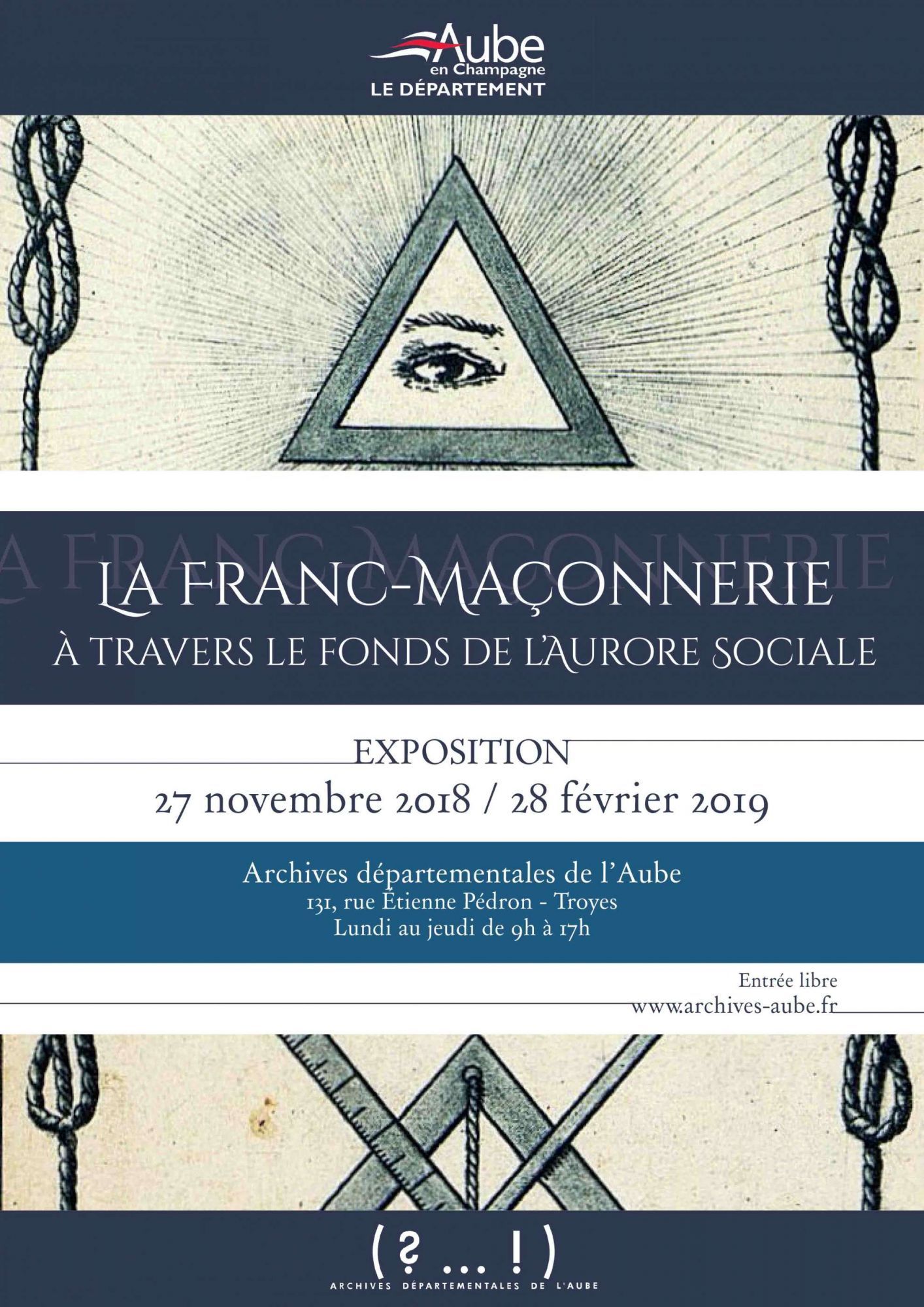 Affiche_Exposition_Francs-Maçons