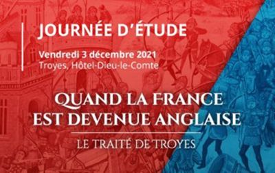 journée d'étude - Le traité de Troyes