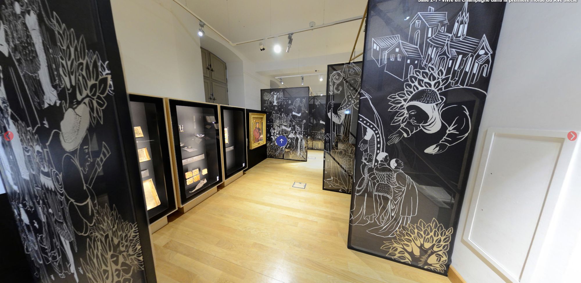 visite virtuelle 360° - exposition - Troyes1420. Un roi pour deux couronnes
