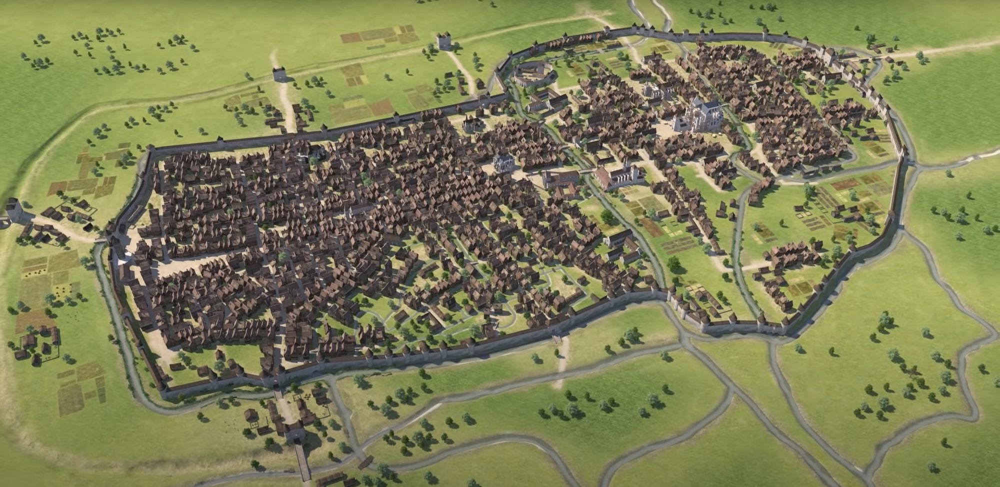 Troyes 1420 - La ville de Troyes au XVe siècle