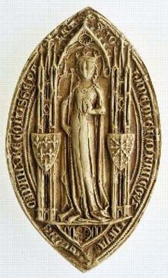 Sceau de Jeanne de Navarre, comtesse de Champagne et reine de France (1286-1304)