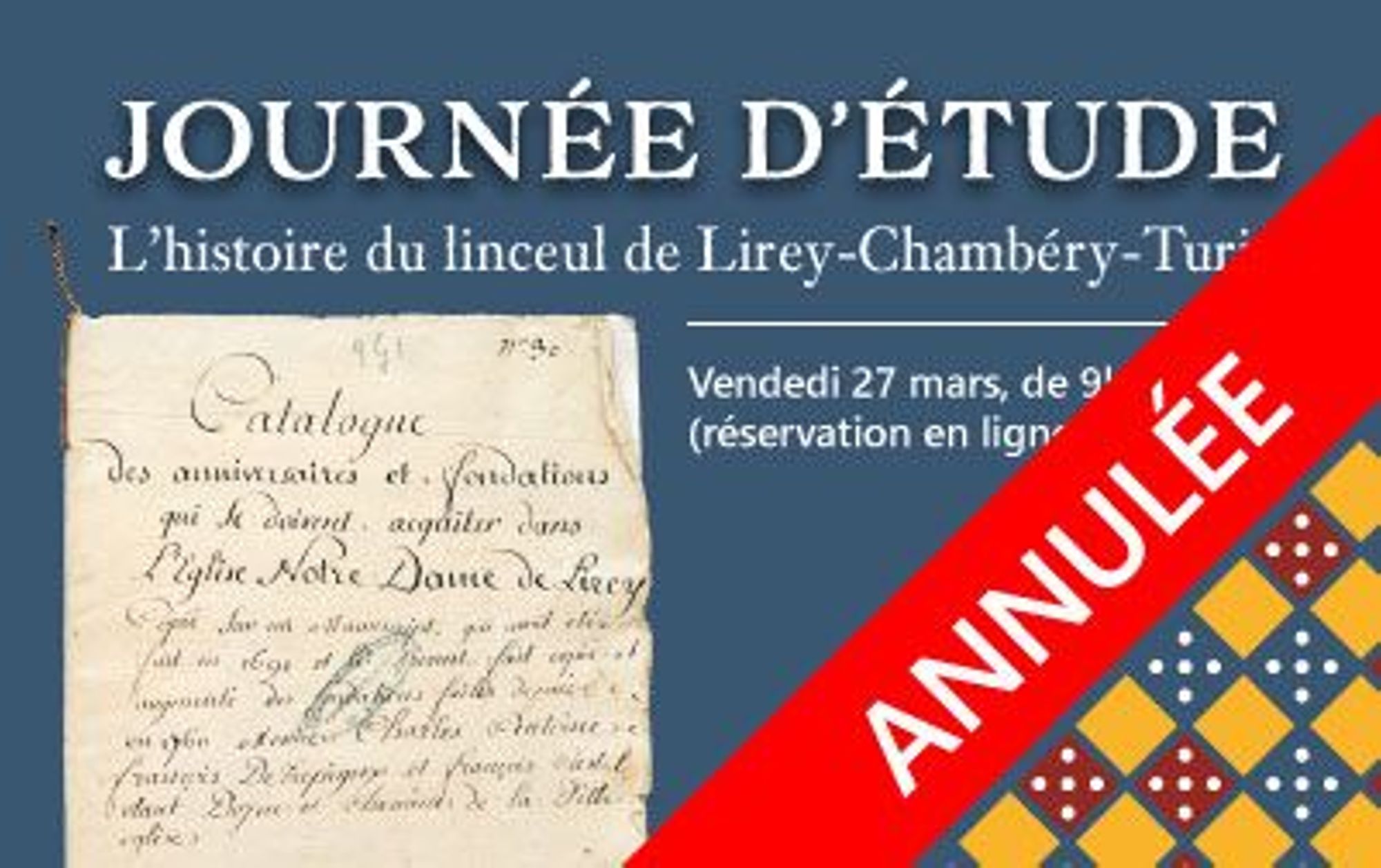 journée d'étude Lirey