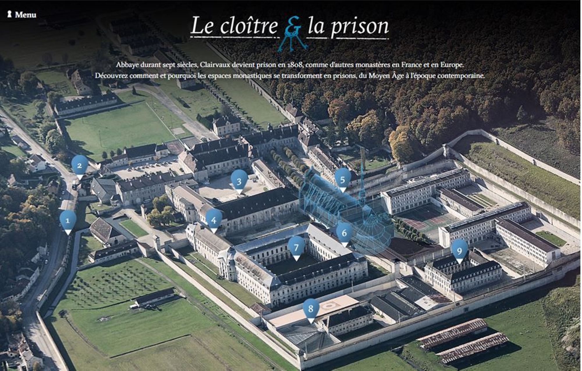 Le cloître et la prison, les espaces de l'enfermement