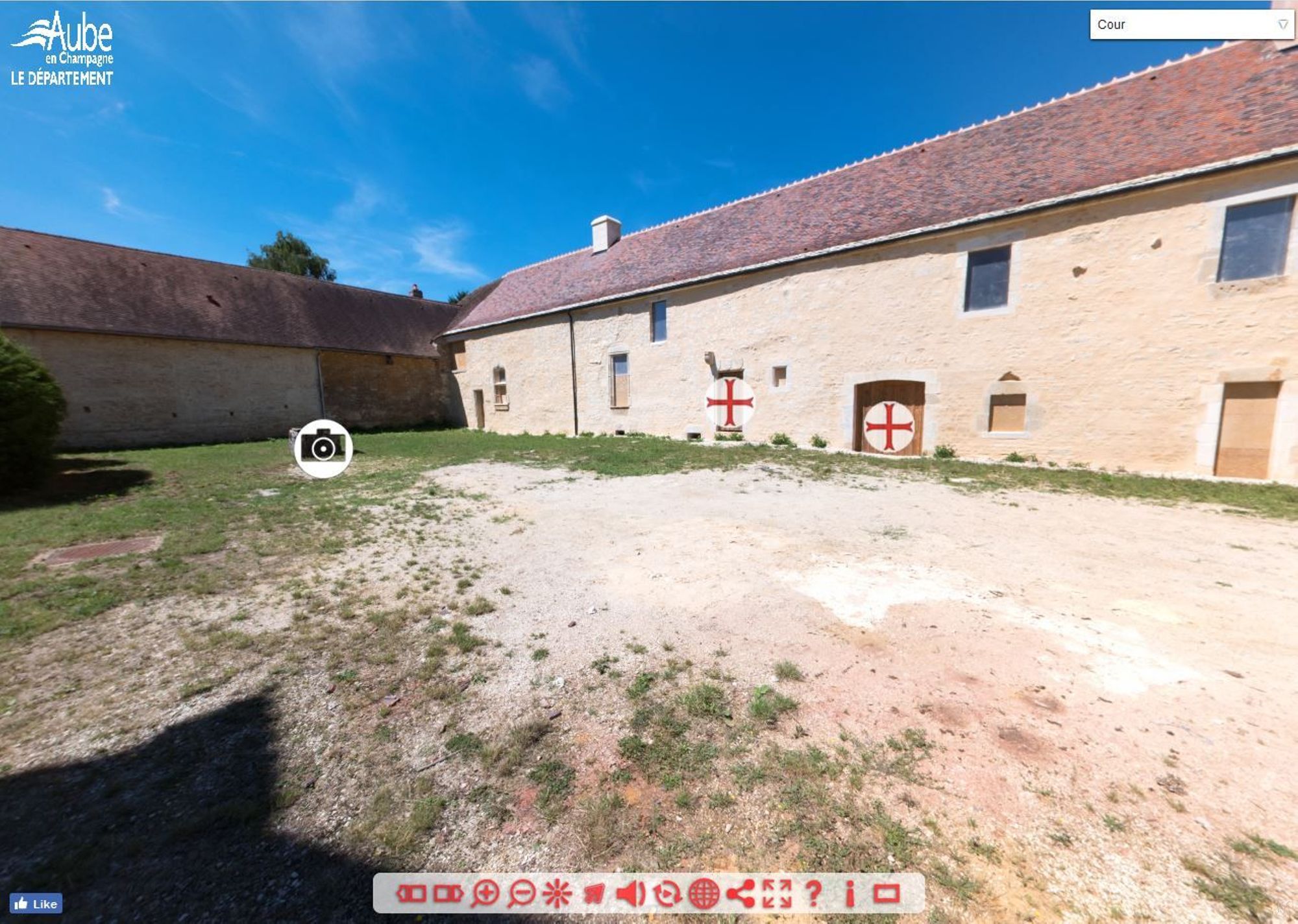 Visite virtuelle commanderie Avalleur