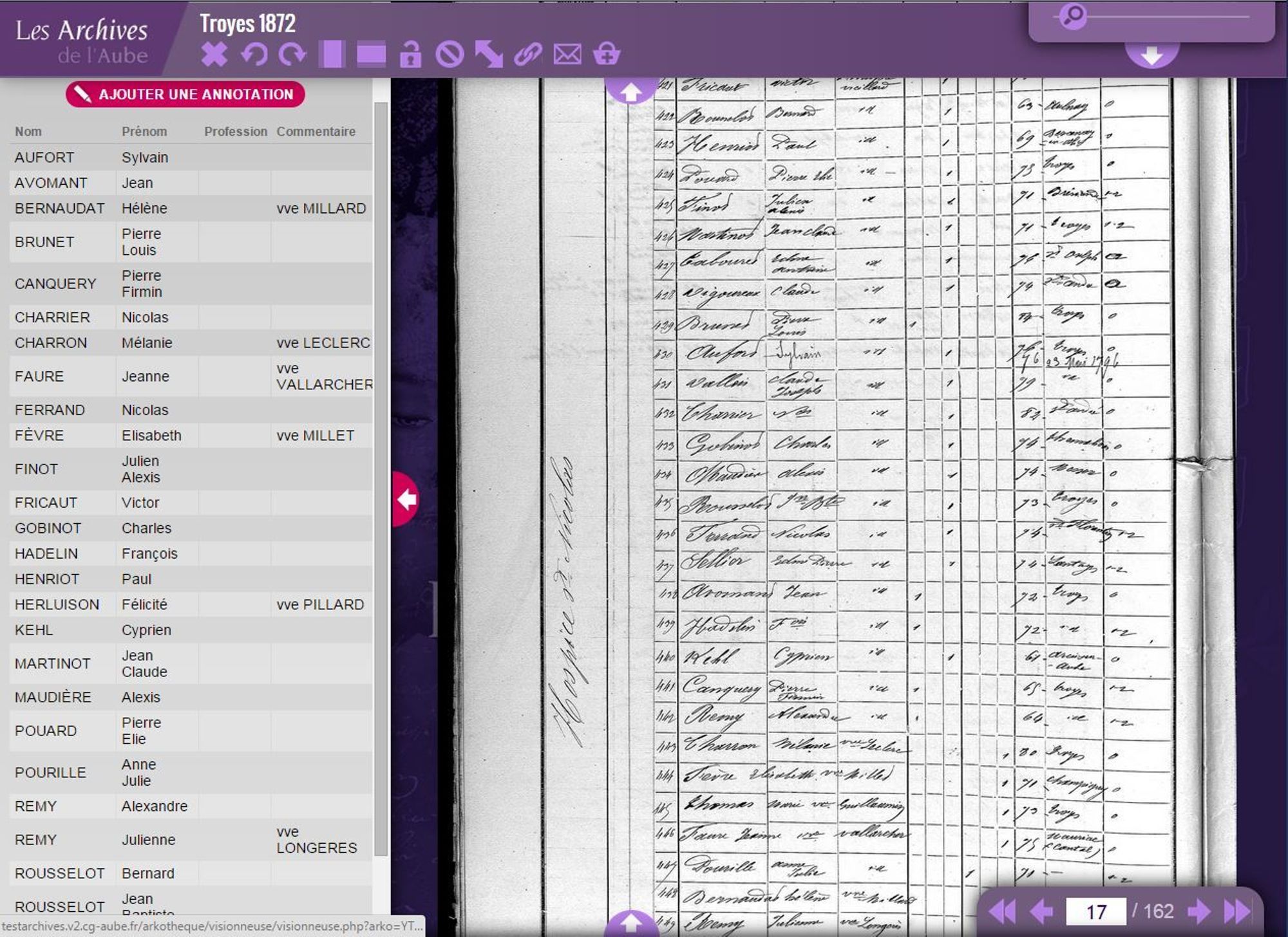 Annotation collaborative