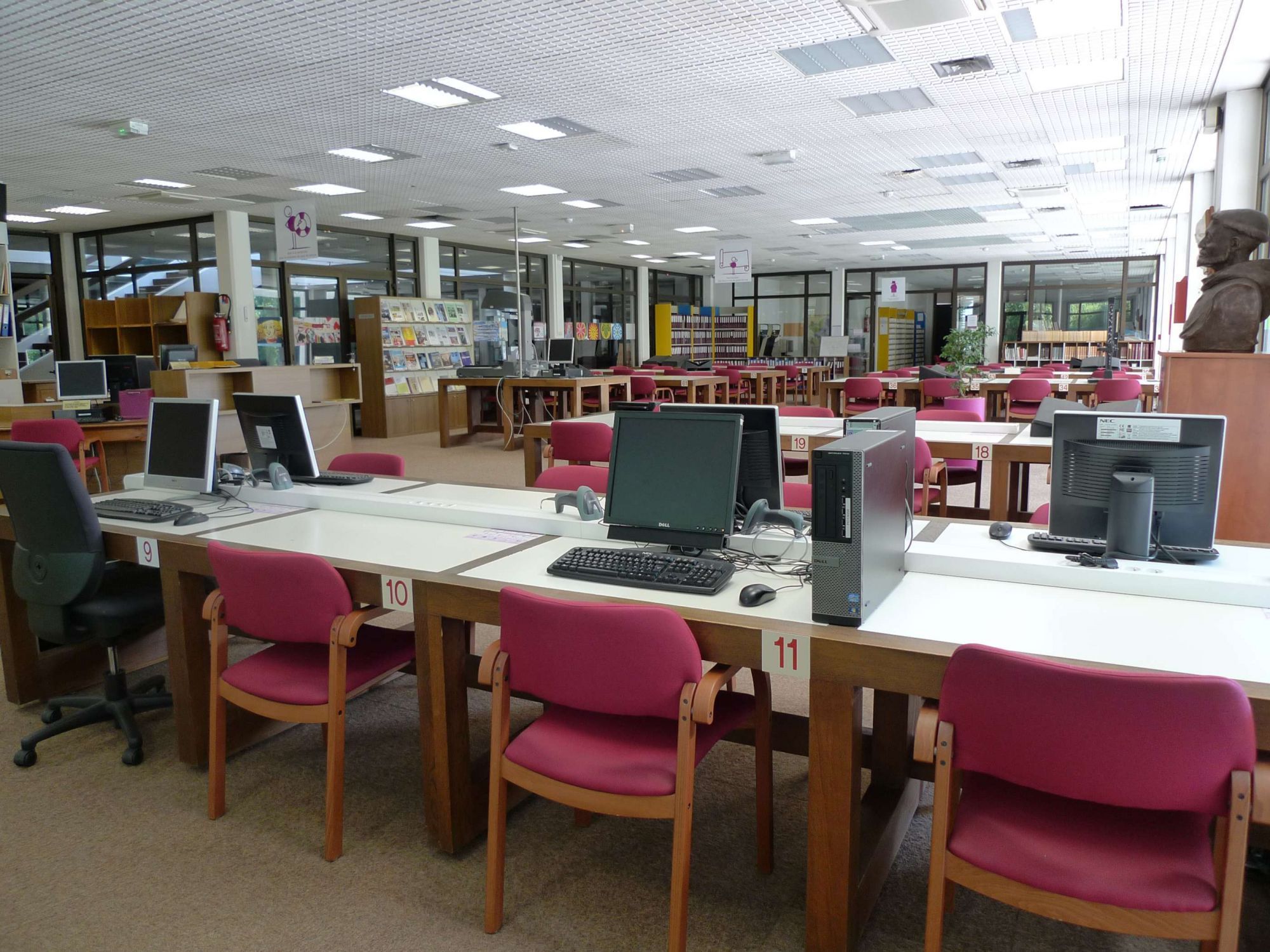 Fermeture de la salle de lecture 06/05