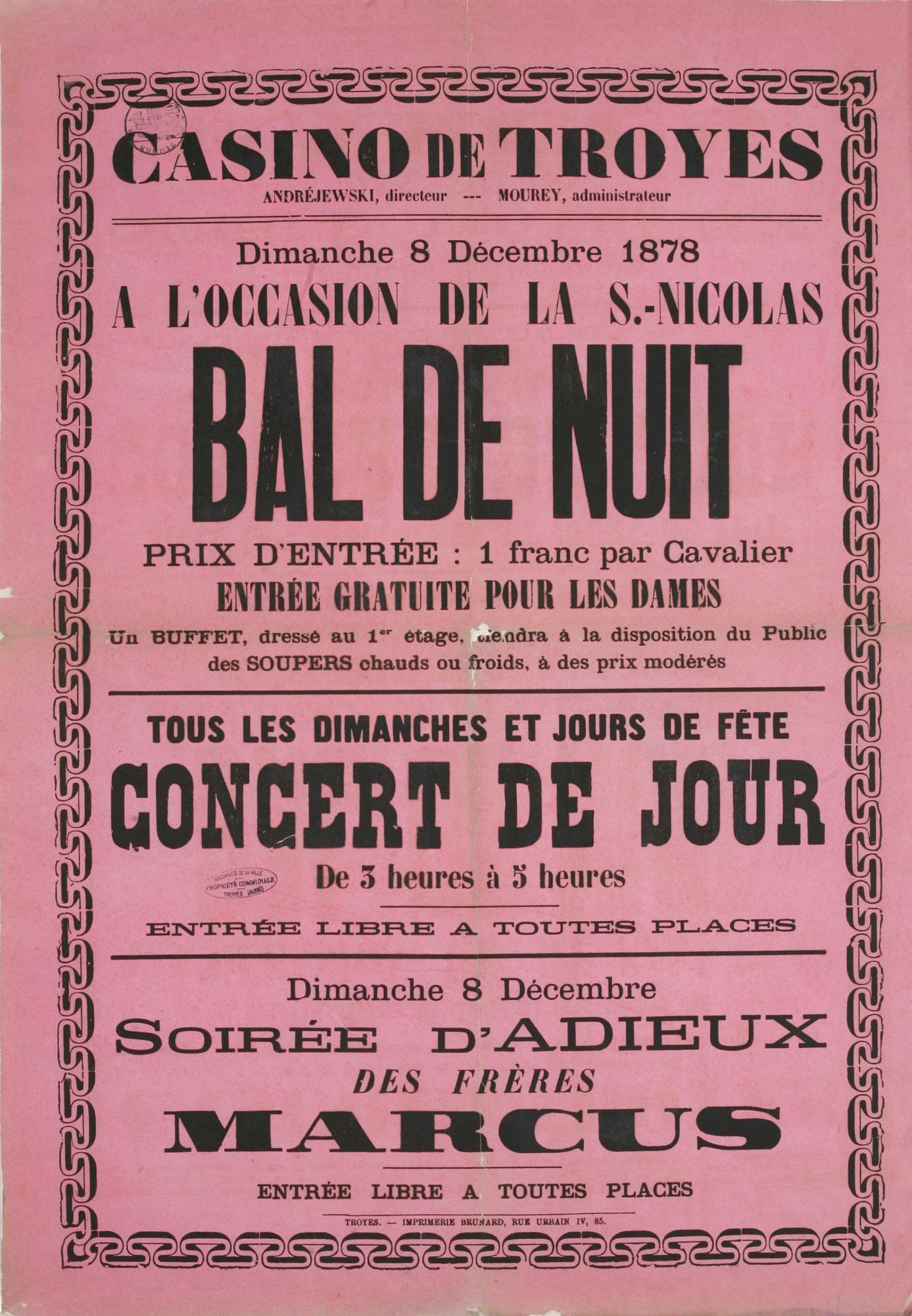 Affiche Bal de Nuit 1Fi1612