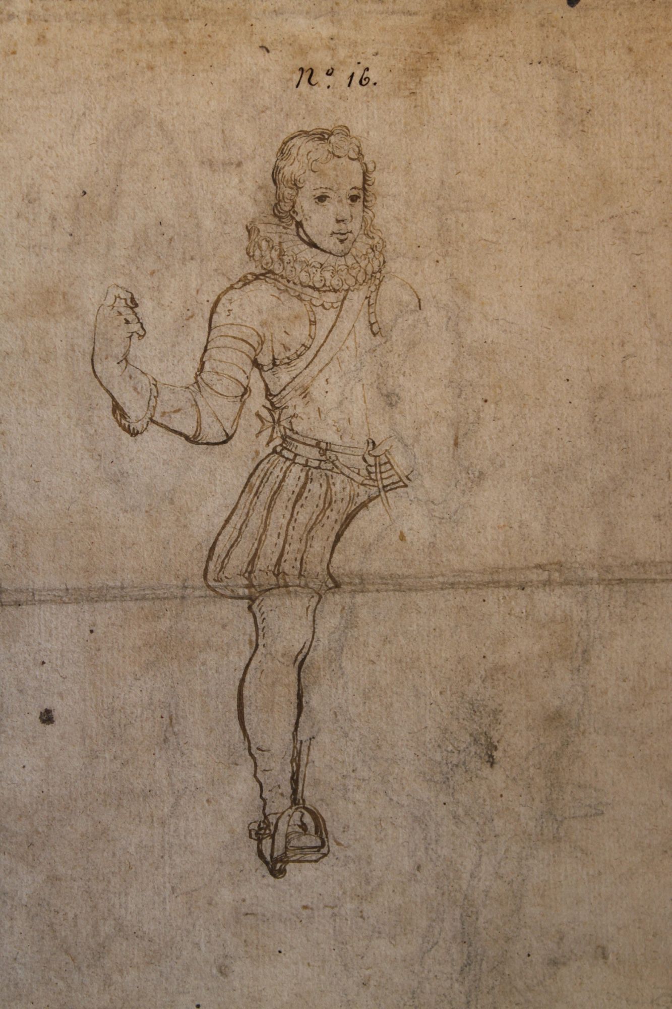 Carton Louis XIII cavalier