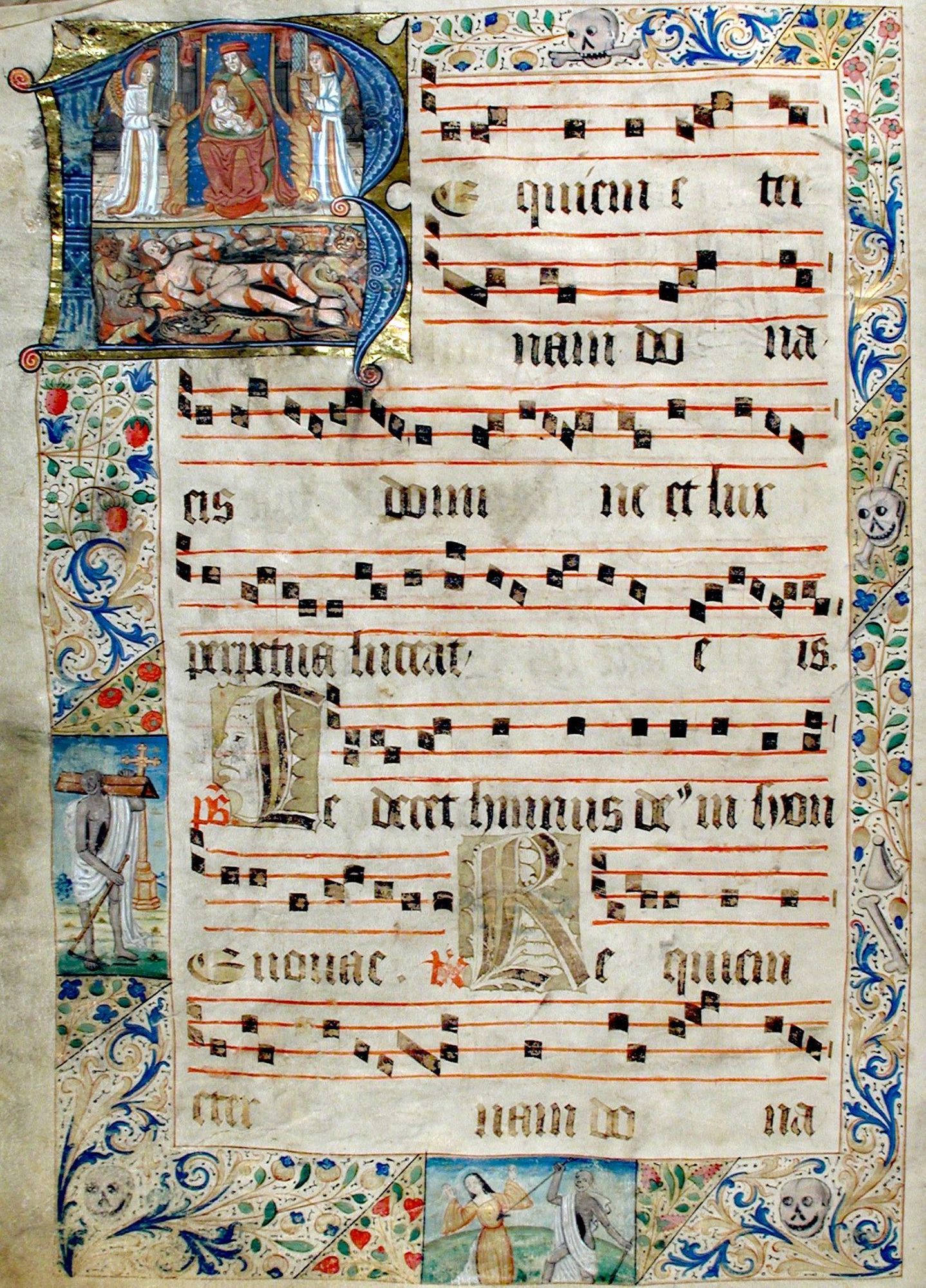 Antiphonaire (détail)